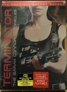 Terminator: The Sarah Connor Chronicles Season 2 DVD Steelbook Metal Slipcase - Picture 1 of 2