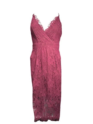 Soprano Size XS Lace Overlay Sheath Mini Dress NWT - Image 1 of 4