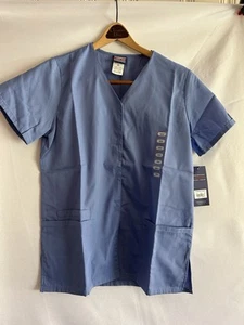 Cherokee Scrubs Top 4700 Womens X-Small V Neck Ciew Blue New Tags And Packaging - Picture 1 of 3