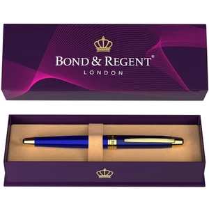 Bond Regent Royal Blue oro de 24 quilates - certificado grado de lujo Rollerball pe... - Imagen 1 de 7