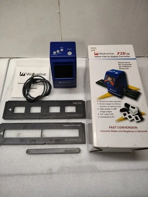 Wolverine F2D 300 35mm Slide Negative Film to Digital Converter Standalone - Image 1 of 4