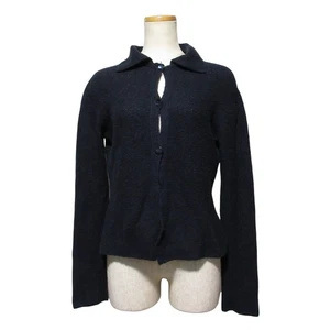 Cárdigan Gucci Tom Ford Vintage Cuello Cachemira Tejido M Azul Marino Luxs Lux r3_0713 - Imagen 1 de 7