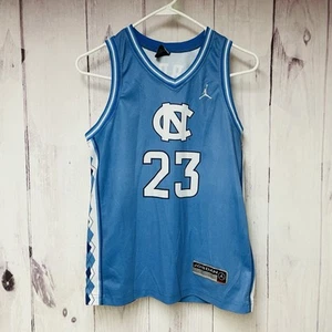 Jordan 23 Jersey Blue White Shirt Youth Size Large 14-16 - Picture 1 of 3