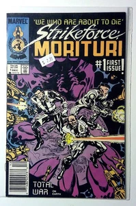 Strikeforce: Morituri #1 (1986) Marvel Comics Newsstand 1st Print Comic Book - Picture 1 of 1