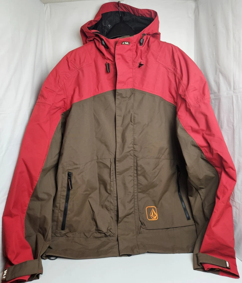 Volcom Transition Men's Brighton Hooded Snowboard Ski Winter Jacket Size XL - Image 1 of 4