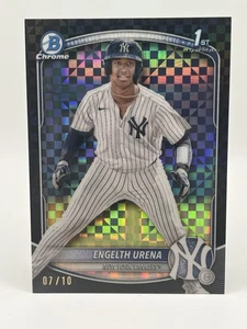 Engelth Urena 2025 Bowman Chrome Prospects Black X-Fractor /10 #BCP-16 - Picture 1 of 2