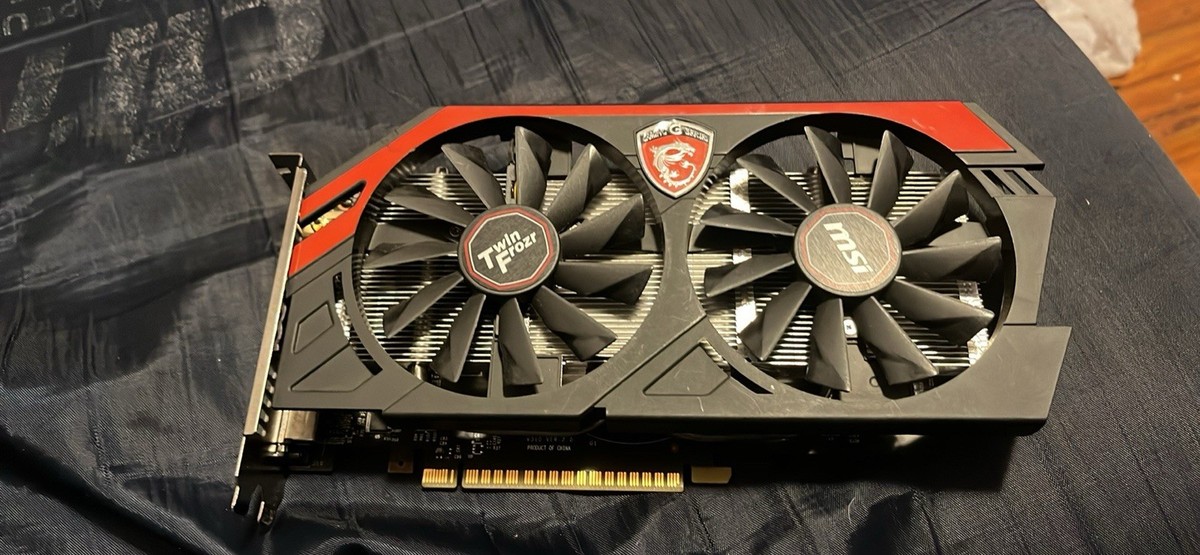 MSI GeForce GTX 750TI  極美品 MSI GeForce GTX 750 Ti Video Graphics Card GDDR5 128-Bit 2GB