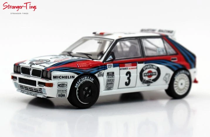 Top Marques Lancia Delta TdC Rallye Car 1992 Didier Auriol #3 1:43 - Image 1 of 1