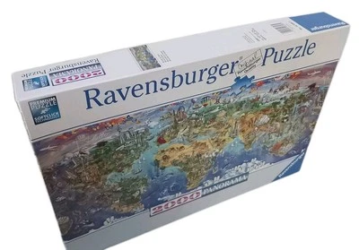Ravensburger World Wonders Panoramic 2000 Piece Jigsaw Puzzle Lightly Used MINT - Image 1 of 4