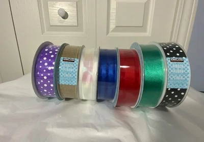 Kirkland Signature Wire Edged Ribbon 50 Yards x 1.5 inches, You Pick Colors - Image 1 of 3