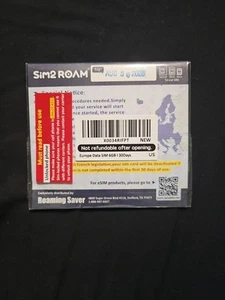 Europe Data SIM niemarkowy operator/sieć - Zdjęcie 1 z 2