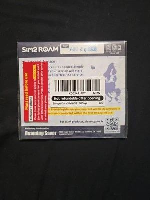 Europe Data SIM unbranded carrier/network - Image 1 of 2