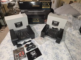 SNK NEO GEO X GOLD Limited Edition Console *MINT FROM A COLLECTOR* 