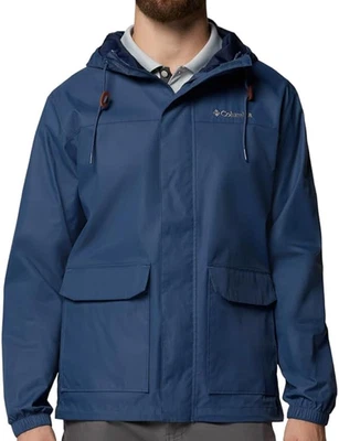  Nueva Chaqueta de Lluvia Columbia Mediana The Drizz Premium Chaqueta de Lluvia con Capucha OmniShield Foto 1 de 3
