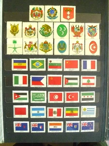 Coat of Arms & Heraldic Stamps of 40 various countries for WW stamp collectors. - Picture 1 of 1