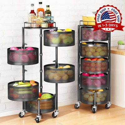 Cestas para frutas y verduras de cocina con tapa metálica Foto 1 de 4