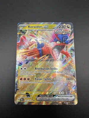 Pokemon - Koraidon ex - 120/162 - SV05: Temporal Forces - Holo - Double Rare NM - Image 1 of 2