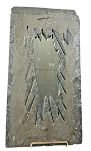 One of a Kind & Unique Handmade Rath Art Killaloe Slate Mirror - Made in Ireland - Picture 1 of 6