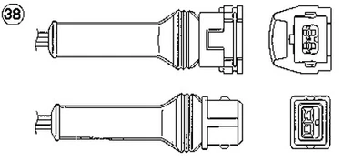 NGK Lambdasonde Lamdasonde vor Katalysator 0218 - Bild 1 von 3