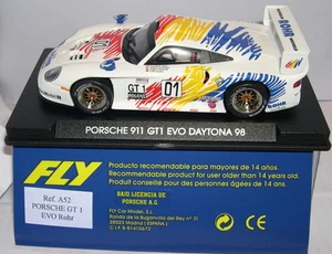 FLY A52 PORSCHE 911 GT1 EVO #01 DAYTONA 1998 ROHR Mc NISH-SULLIVAN-MUELLER MB - Picture 1 of 1