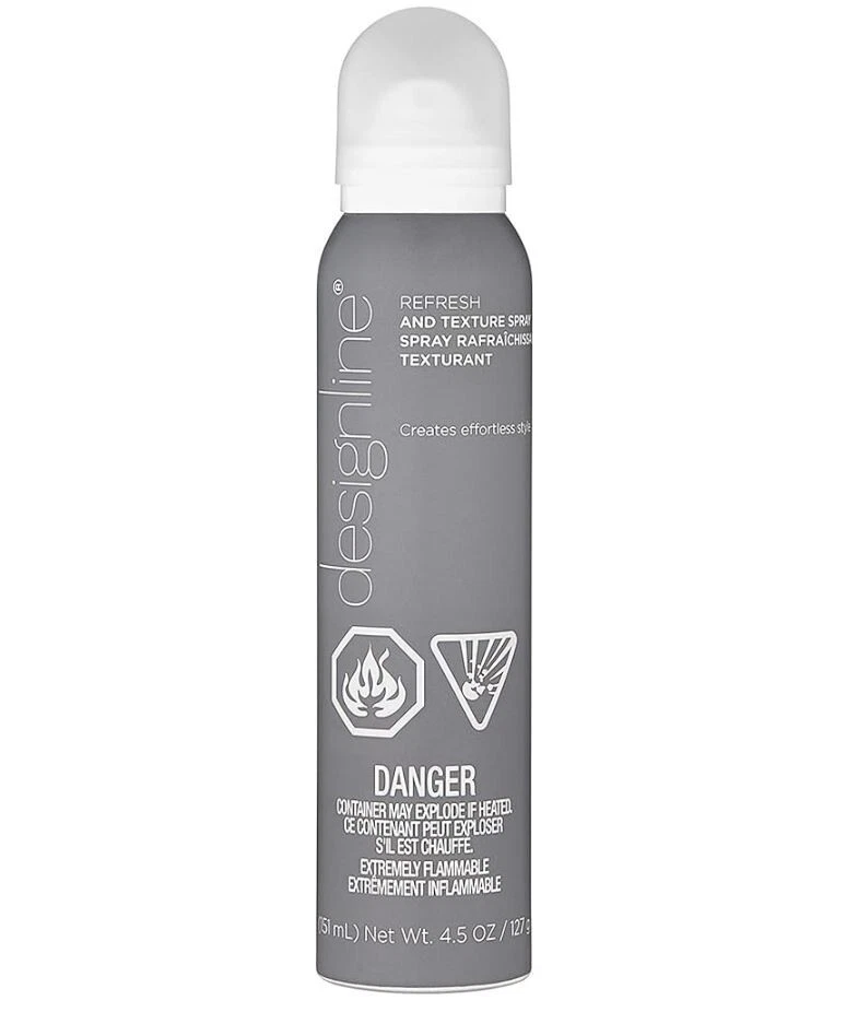 DESIGNLINE Refresh and Texture Spray 4,5 oz - Fórmula invisível leve Regis - Imagem 1 de 1