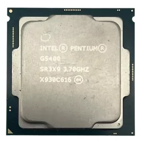 Intel Pentium G5400 3.70GHz Dual-Core CPU Processor SR3X9 LGA1151 Socket - Picture 1 of 2
