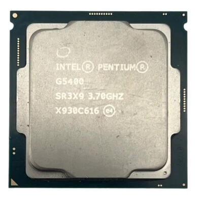 Intel Pentium G5400 3.70GHz Dual-Core CPU Processor SR3X9 LGA1151 Socket - Image 1 of 2