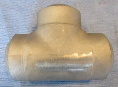 New 2" Butt Weld BW Tee Stainless Steel SS A403-WP316/316L XXS Seamless X-Strong - Image 1 of 4