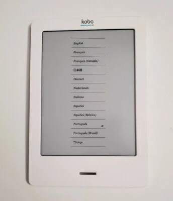 Tela de tinta Kobo eReader N905 Touch Edition 1GB 6” E sem fio - Leia a descrição - Imagem 1 de 4