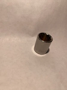Vintage CRAFTSMAN, 3/8" shallow socket, 5/8 12 PT, G Series, 44335 USA made - Bild 1 von 2