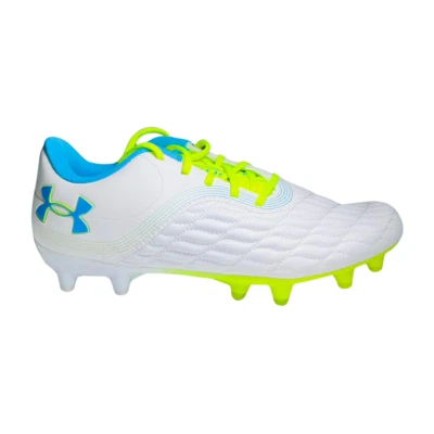 Botines de fútbol Under Armour Magnetico Pro 3 FG para mujer blancos 3027497-101 talla 6,5 Foto 1 de 4