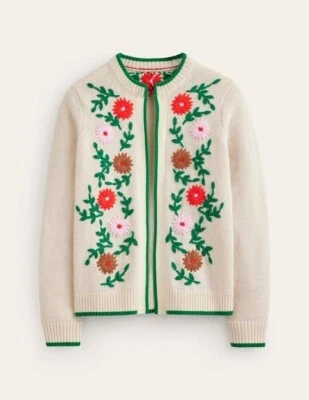 CÁRDIGAN BORDADO FLOR SUELO XS MUESTRA Foto 1 de 4