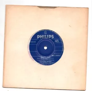 Talking Heads Australia 7” on Philips 1977 New Feeling B/W Happy Day EXC COND - Picture 1 of 1