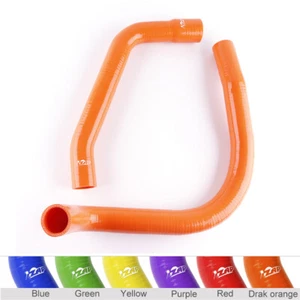 ZAP Silicone Radiator Hose Fit For 67-69 CHEVY CAMARO/FIREBIRD T/A V8 Orange - Imagen 1 de 6