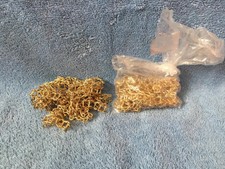 Clock Ladder Chain 72" 1.35mm Brass Plated Steel Nos