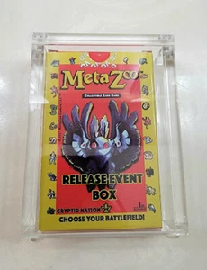 Metazoo Display Acrylic  Case for Release Event  *MAGNETIC CASE* - Picture 1 of 2