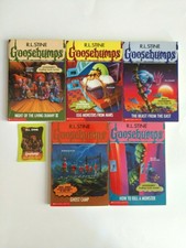 Rl Stine Goosebumps Original Series 3 Book Lot Vol. 40, 42, 43, 45, 46 1st Ed
