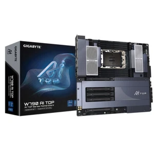 Placa madre Gigabyte W790 AI TOP, Intel® W790, 5 ranuras PCI Express x16, 6x M. - Imagen 1 de 1