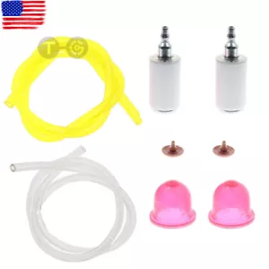 Primer Bulb Fuel Filter Line Hose for Weed Eater MX550 MX557 TE475 TE475Y XT260 - Picture 1 of 7