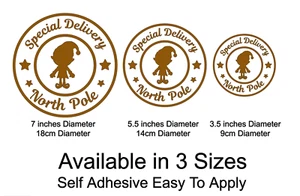 Postage Stamp Design Special ELF Delivery Vinyl Decal sticker - Picture 1 of 1