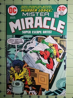 Mister Miracle #17 (Marvel 1973) RAW NM+ (9.6) Beautiful book! - Image 1 of 3