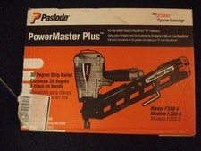 Paslode Powermaster Plus F350-S 30 Degree Strip Nailer