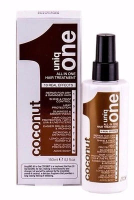 REVLON UNIQ ONE 10 IN 1 COCONUT HAIR TREATMENT 5.1 OZ FREE AND FAST SHIPPING - Image 1 of 2