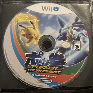 Pokkén Pokken Tournament (Nintendo Wii U, 2016) Nur Spiel Disc Getestet - Bild 1 von 2