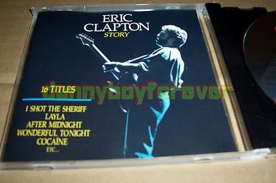 Eric Clapton NM CD Story West Germany 01 First 1st Pressing Cream Cocaine Layla - Image 1 of 4