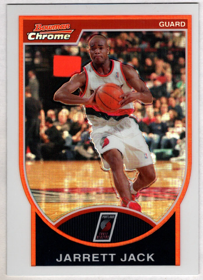 Jarrett Jack 2007-08 Bowman cromo blanco refractor/299 Foto 1 de 1