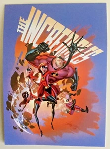 Postal de Disney WONDERGROUND "An Incredible Rush" LOS INCREÍBLES por Campbell - Imagen 1 de 2