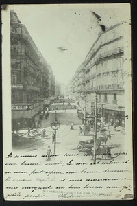 FRANCE 1393 🇫🇷>13<MARSEILLE -La Rue Colbert - Imagen 1 de 2