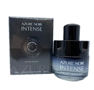 Azure Noir Intense Men's Cologne 3.4 Fl. Oz. EDT Spray - Picture 1 of 4