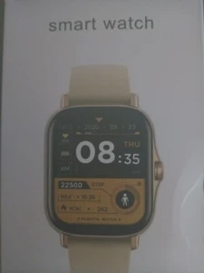 Smart Watch With Black Metal Mesh Strap and also a Silicone one. Waterproof - Picture 1 of 3